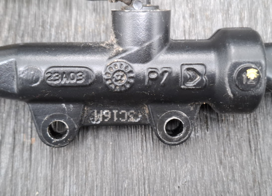 Rempomp achter Caballero - Fantic Deluxe 125