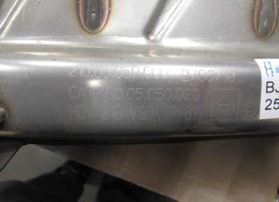 Uitlaatbochten Husqvarna Svartpilen 701