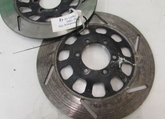 Brake disc set Yamaha XJ 750 