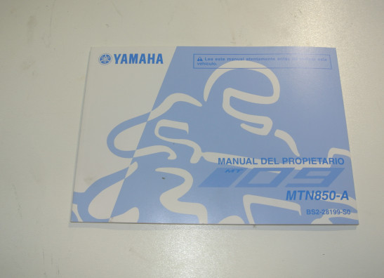 Fahrerhandbuch Yamaha MT 09