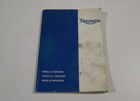 Instructieboekje Triumph 955 daytona 1999-2001