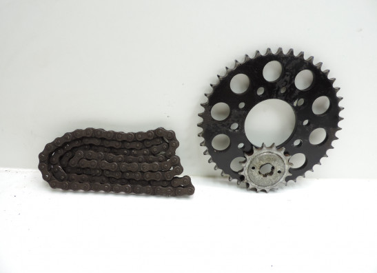 Ketting en tandwielset Honda CBX 550 F2