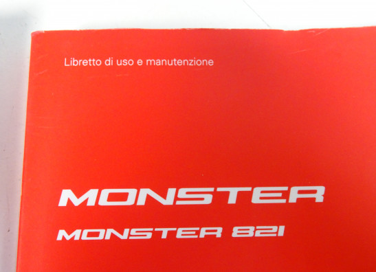 Instructieboekje Ducati Monster 821