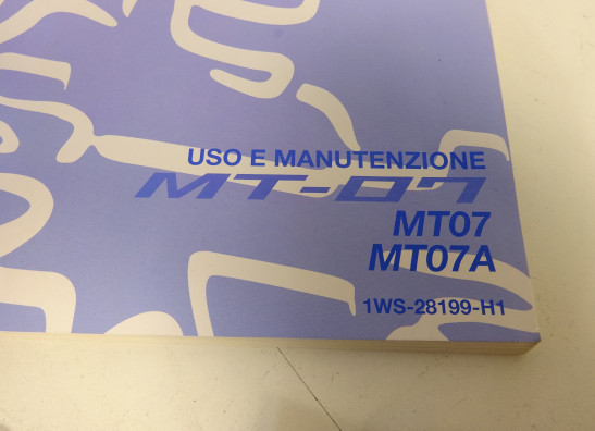 Manuel Yamaha MT 07