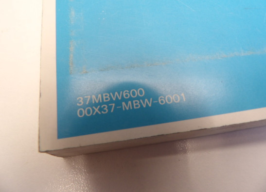 Instructieboekje Honda CBR 600 F