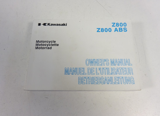 Manuel Kawasaki Z 800