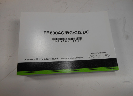 Instructieboekje Kawasaki Z 800