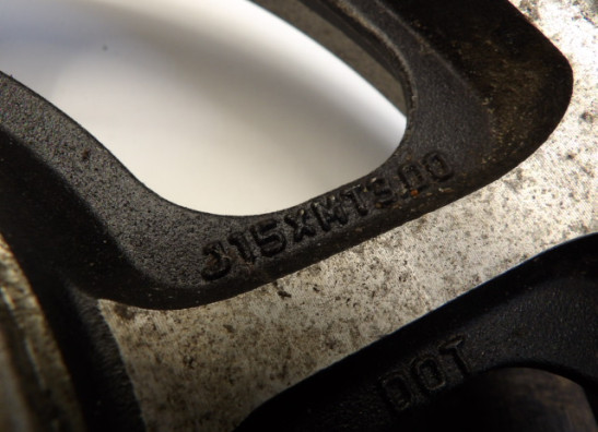 Achtervelg Honda VT 700 750