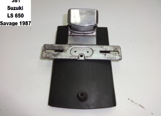 License plate holder Suzuki LS 650
