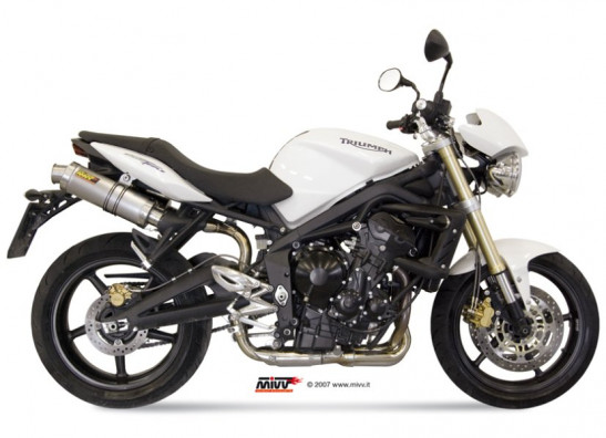 Uitlaat Triumph Street Triple 675