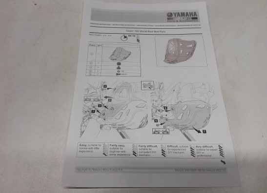 Onderkuip Yamaha XTZ 690 ( Tenere 700 )