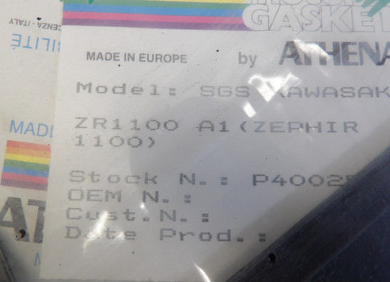 Dichtung Kawasaki ZEPHYR 1100