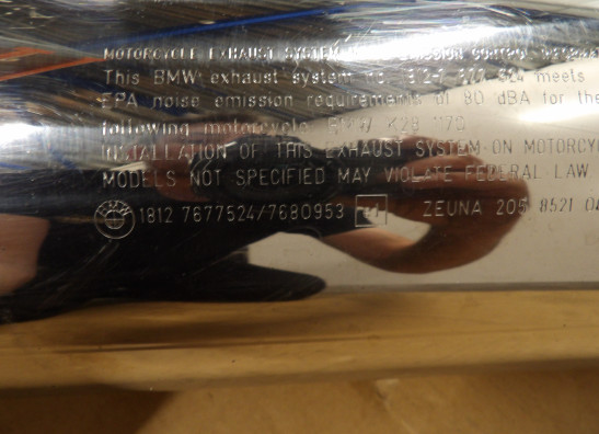 Uitlaat BMW R 1200 RT