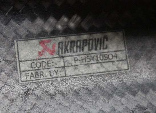 Uitlaat Yamaha MT 10