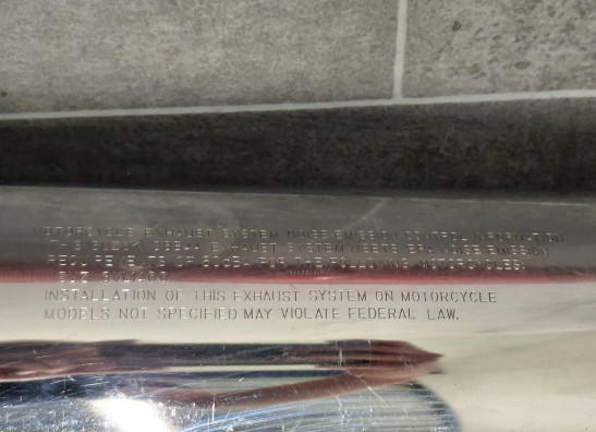 Auspuff Suzuki VS 1400 Intruder
