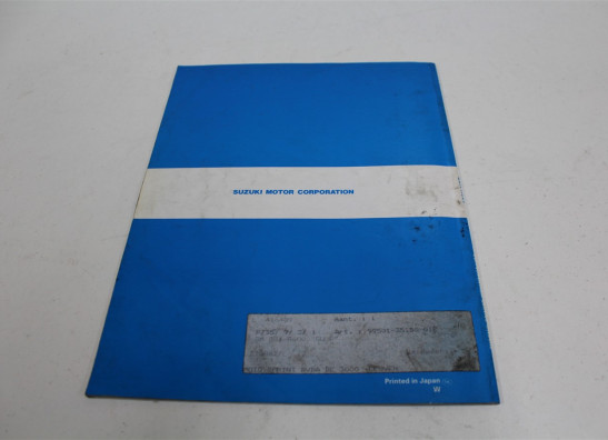 Werkplaatshandboek Suzuki GSX R 600