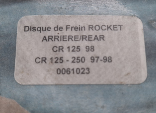 Achterremschijf Honda Overige Honda