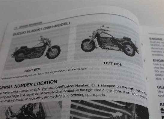 Bedienungsanleitung Suzuki VL 800