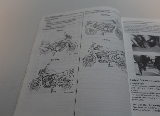 Bedienungsanleitung Suzuki GSF 1200 Bandit