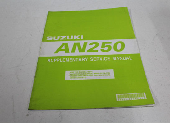 Werkplaatshandboek Suzuki Burgman 200