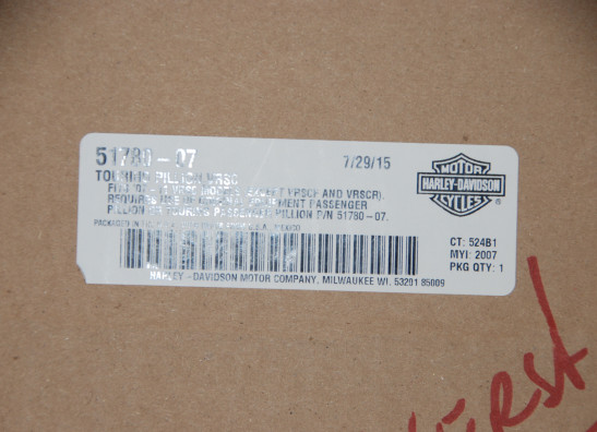 Buddy zadel Harley Davidson VROD VRSC