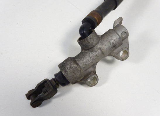 Rempomp achter Kawasaki ZX 6 R