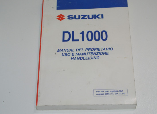 Instructieboekje Suzuki GSX F 650