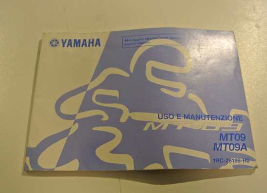 Fahrerhandbuch Yamaha MT 09