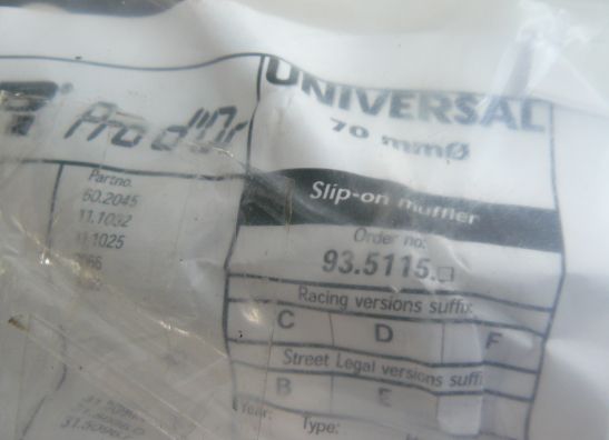 Sportdemper Race-parts Vintage Racers