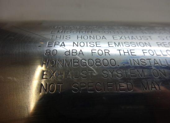 Uitlaat Honda VFR 800 I