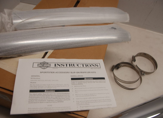 Uitlaat Harley Davidson Sportster