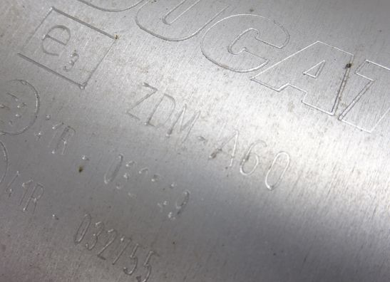 Muffler Ducati monster 696