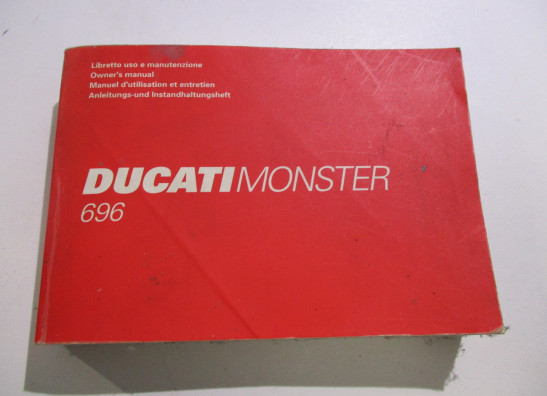 Fahrerhandbuch Ducati monster 696