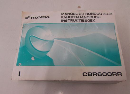 Fahrerhandbuch Honda CBR 600 RR