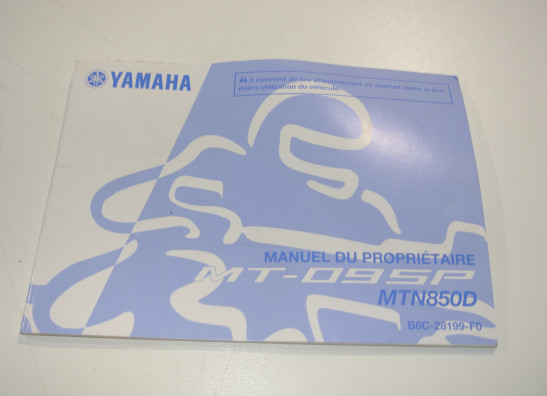 Fahrerhandbuch Yamaha MT 09