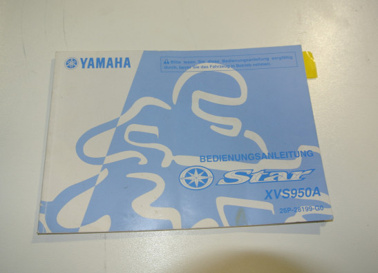 Instructieboekje Yamaha XV 950 R