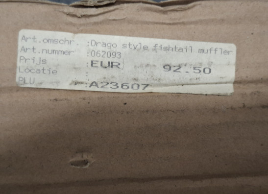 Auspuff Harley Davidson Overige Harley Davidson