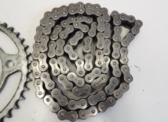 Ketting en tandwielset Honda CBF 1000