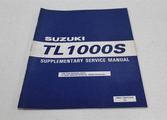 Instruction manual Suzuki TL 1000