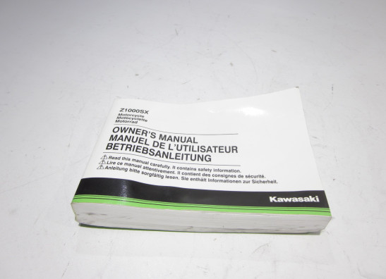 Instructieboekje Kawasaki Z 1000 Sx