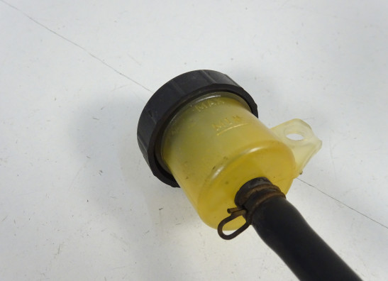 Rempomp achter Ducati Monster 695