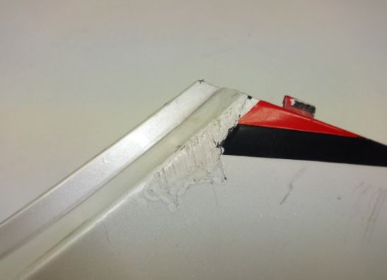 Heck links Yamaha FZ 750