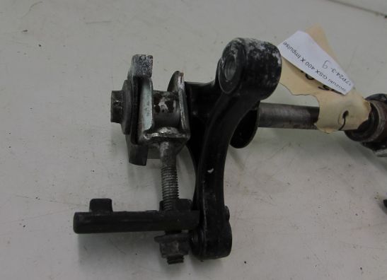 Rear axle Suzuki GSX 400 X Impulse
