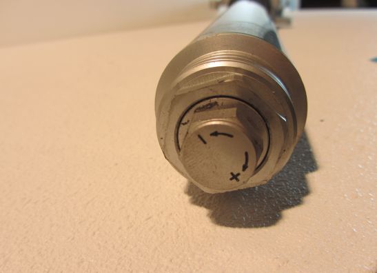 Voorpoot rechts compleet Moto Guzzi Norge