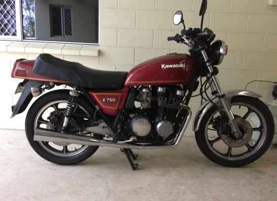 Cowl right small Kawasaki Z 750