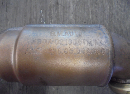 Uitlaat KTM 390 Duke