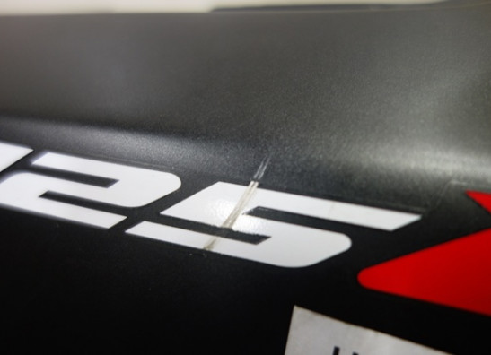 Rechter achterkant Honda CBR 125 R