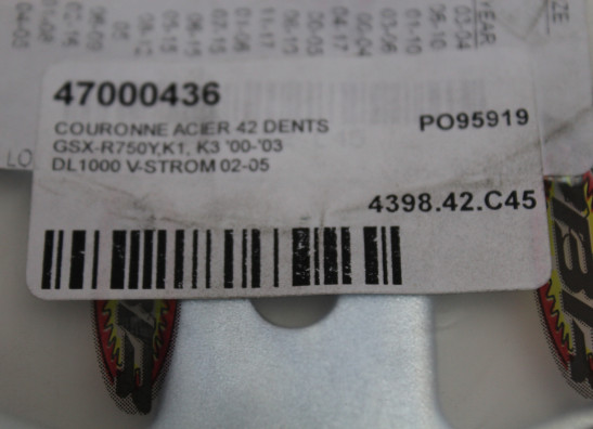 Kettensatz Suzuki GSR 750