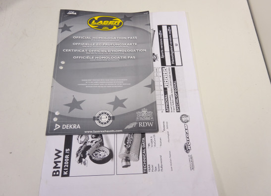 Sports exhaust BMW K 1200 S 