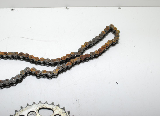 Ketting en tandwielset Ducati Monster S4